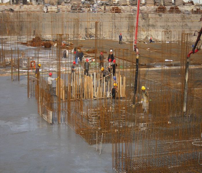 南昌市建筑設計研究院總部辦公大樓工程地下室底板混凝土澆筑1 南昌市建筑設計研究院總部辦公大樓工程地下室底板混凝土澆筑1