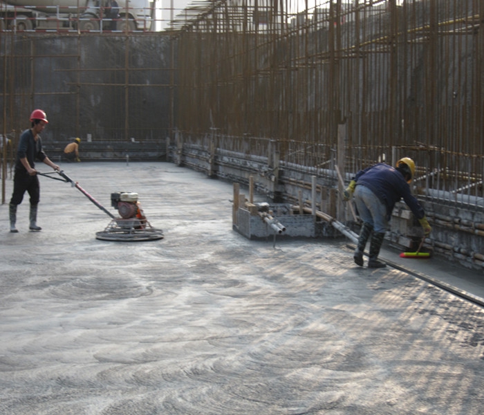 南昌市建筑設計研究院總部辦公大樓工程地下室底板混凝土找平2 南昌市建筑設計研究院總部辦公大樓工程地下室底板混凝土找平2
